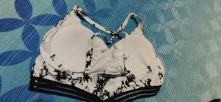 Bikini Talla Grande 4XL Negro y Blanco NUEVO