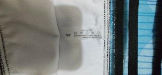 Bikini Talla Grande 4XL Negro y Blanco NUEVO