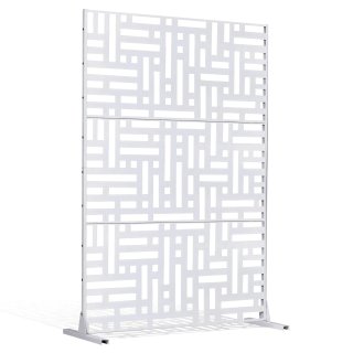 Pannelli per Privacy in Metallo 120x50,8x193 cm