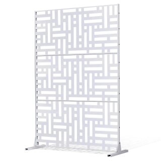 Pannelli per Privacy in Metallo 120x50,8x193 cm