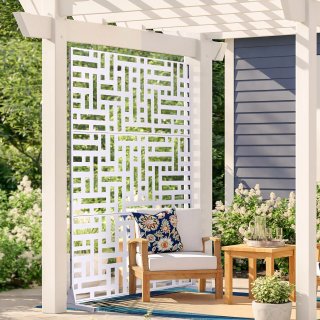 Pannelli per Privacy in Metallo 120x50,8x193 cm