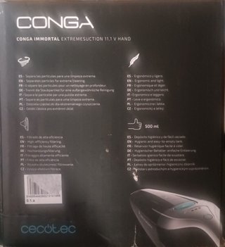 Aspirador de mano Conga Immortal 11,1V