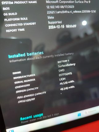 Microsoft Surface Pro 9 Intel Core i5 256GB