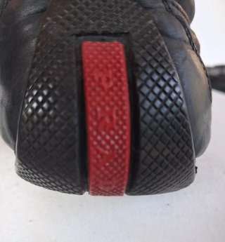 Sneakers Prada Pelle Nera Uomo
