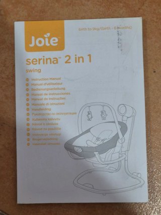 Hamaca Columpio Joie Serina 2en1