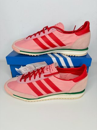 Zapatillas Adidas SL 72 Rosa y Rojo