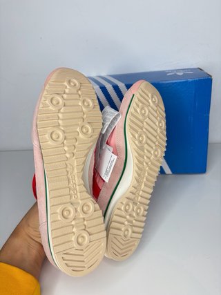 Zapatillas Adidas SL 72 Rosa y Rojo