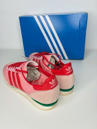Zapatillas Adidas SL 72 Rosa y Rojo