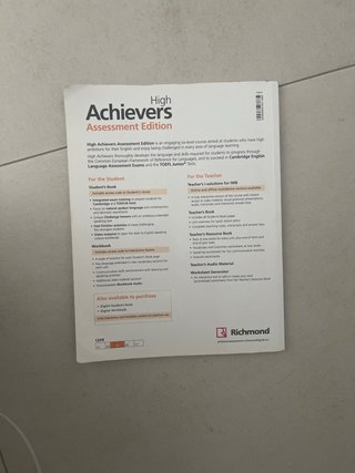 HIGH ACHIEVERS ASSESSMENT B1 STD PACK