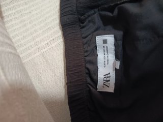 Pantalón Palazzo Zara Talla M Negro