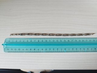 Bracciale uomo LISKA metallo nero/argento