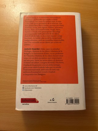 El món de Sofia novel·la sobre la història de l...