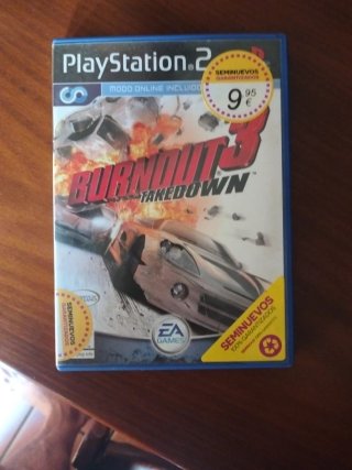 Juego PS2 Burnout 3 Takedown EA Games
