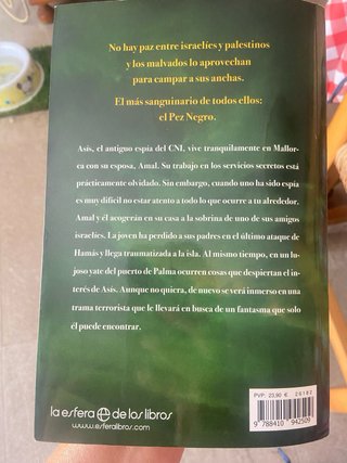 Pez negro de Jorge Dezcallar