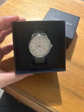 Reloj Tommy Hilfiger TW001785-040 Plata/Blanco
