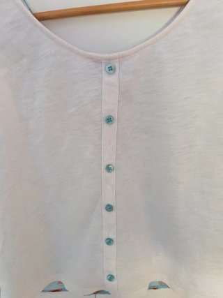 Blusa Estampada Frutas Tropicales