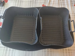 3 Bandejas Silicona Airfryer