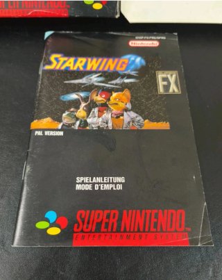 Super Nintendo SNES Starwing