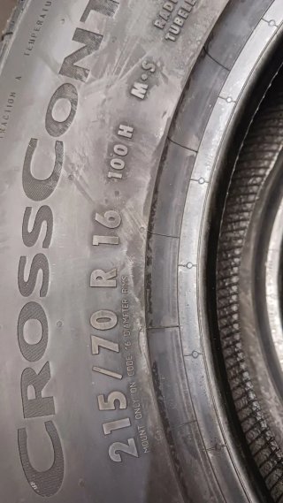 215/70 R16 100H CONTINENTAL CROSSCONTACT RX