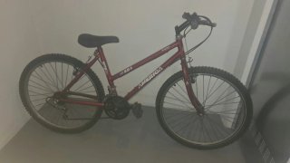 Bicicleta MTB América X81 Shimano Roja