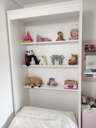 Cama Plegable Blanca