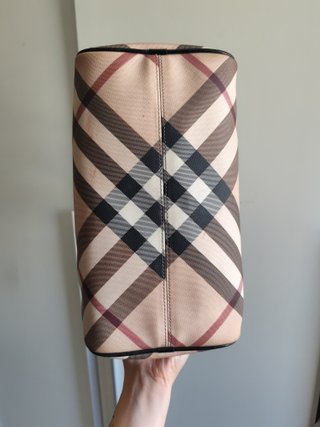 Bauletto Burberry fantasia check autentico