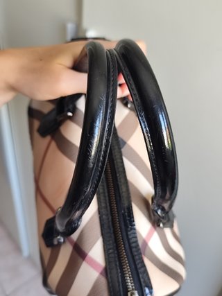 Bauletto Burberry fantasia check autentico
