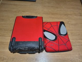 Maleta Infantil Samsonite Spiderman Roja