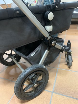 Carro Bugaboo Negro y gris