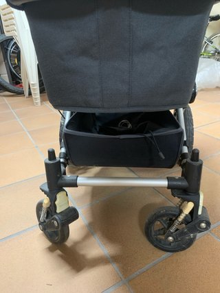 Carro Bugaboo Negro y gris
