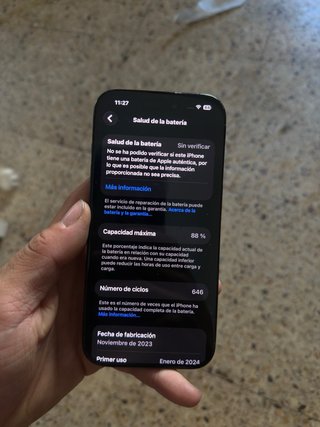 iPhone 15 Pro Azul Titanio 128GB