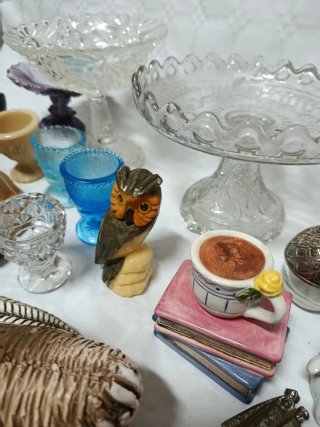Lote de antigüedades decorativas
