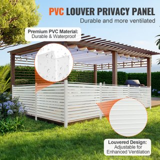 Schermo Privacy da Esterno 122x122 cm 2 Pannelli