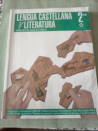 Lengua Castellana y Literatura, 2° Bachillerato.
