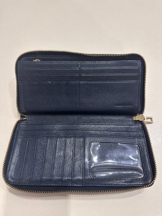 Cartera Bimba y Lola Piel Azul Marino