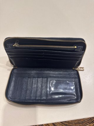 Cartera Bimba y Lola Piel Azul Marino