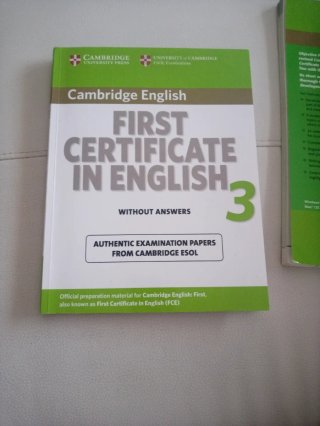 Libros de inglés B2. Cambridge English.