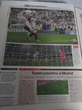 Periodico R.madrid finalista champions 2024