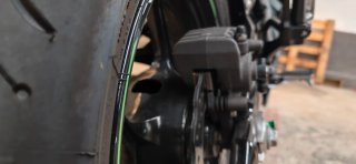 Kawasaki Er6F 650 72cv Negra