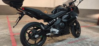 Kawasaki Er6F 650 72cv Negra