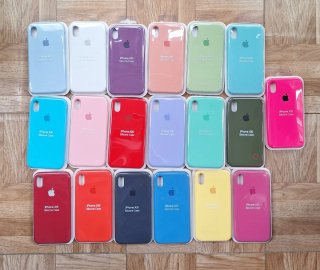 Funda de iPhone XR de silicona