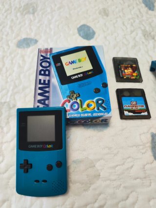 Nintendo Game Boy Color Azul COMO NUEVA En su caja