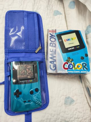 Nintendo Game Boy Color Azul COMO NUEVA En su caja
