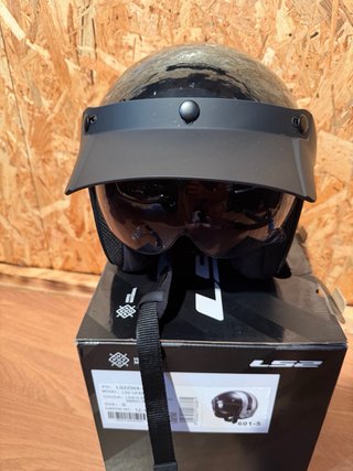 Casco LS2 Bob II Talla S Negro Jeans