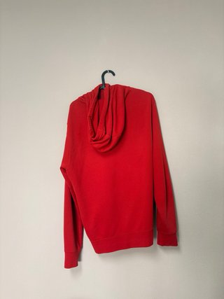 Sudadera Nike Zip Hoodie Gris/Negro/Rojo