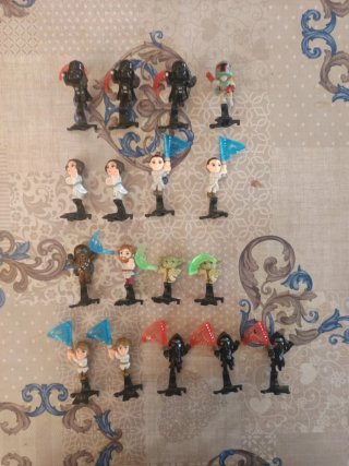 Figuras Star Wars Kinder Sorpresa
