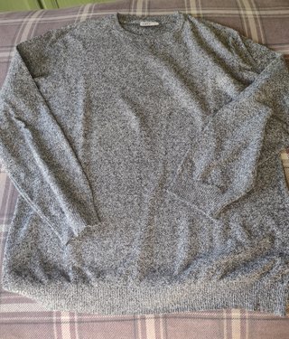 Felpa maglia pullover uomo cotone e acrilico nuovo