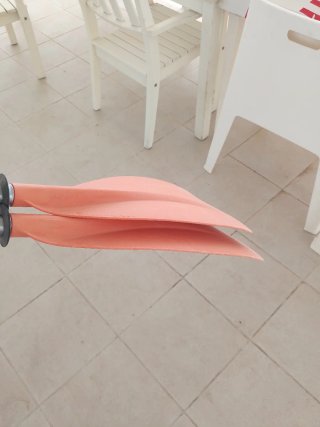 Juego de Remos Dobles Naranja