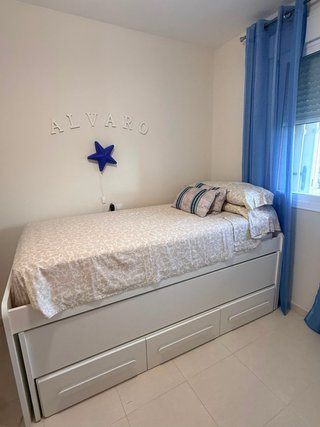 Cama nido madera lacada en blanco SIN colchones
