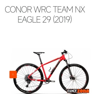 Bicicleta Conor WRC Team NX Eagle 29 Talla L